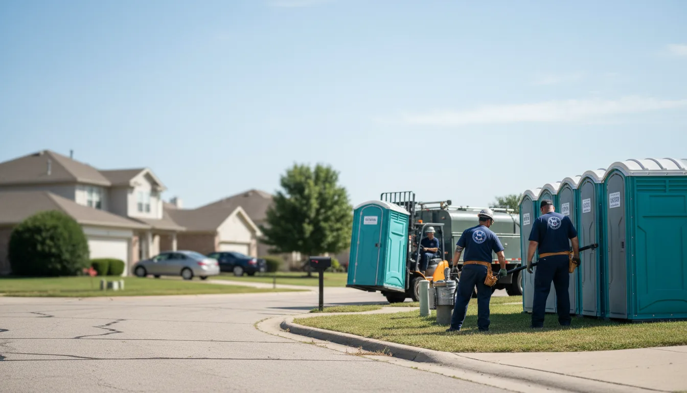 Porta Potty Rental in Roderfield, WV near me